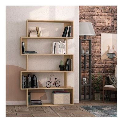 Oxford Bookcase - Oak - 2 Years Warranty