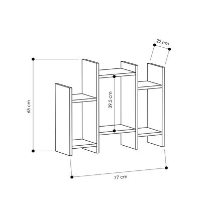 Potti End Table - Oak - 2 Years Warranty