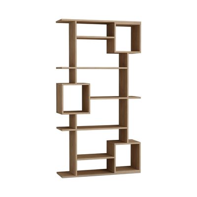 Mourah Soto Bookcase - Oak - 2 Years Warranty