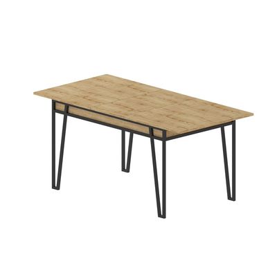 Mourah Pal Dining Table - Oak - 2 Years Warranty