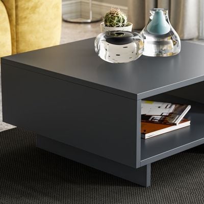 Mourah Hola Coffee Table - Anthracite - 2 Years Warranty