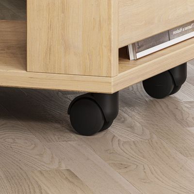 Mourah Edi End Table - Oak  - 2 Years Warranty