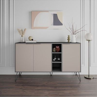 Mourah Clara Console - Anthracite/Light Mocha - 2 Years Warranty