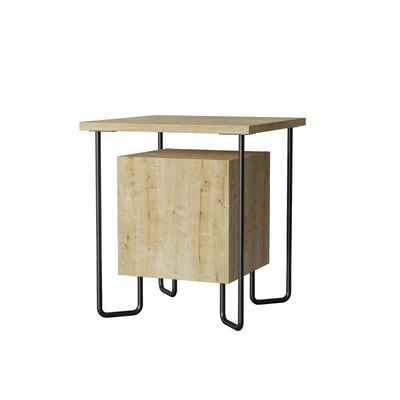 Mourah Acres Nightstand - Oak  - 2 Years Warranty