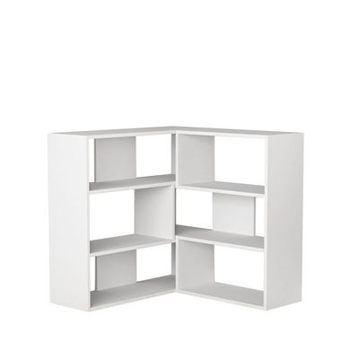 Molly Bookcase No.3 - White - 2 Years Warranty