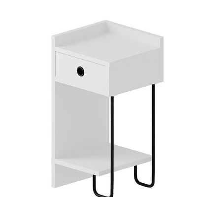 Sirius Nightstand Left Module - White  - 2 Years Warranty