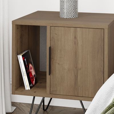 Mourah Glynn Nightstand - Hitit/Hitit - 2 Years Warranty