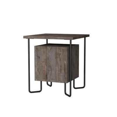 Mourah Acres Nightstand - Dark Coffee - 2 Years Warranty