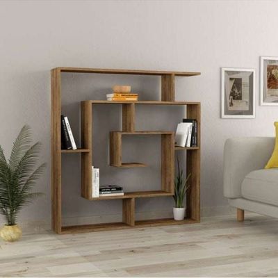 Labirent Bookcase - Dark Oak - 2 Years Warranty