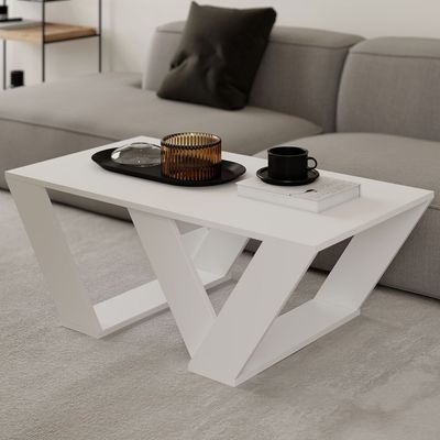 Pipra Coffee Table - White - 2 Years Warranty