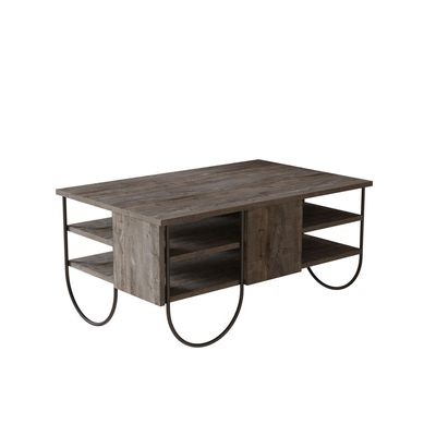 Mourah Norfolk Coffee Table - Dark Coffee - 2 Years Warranty