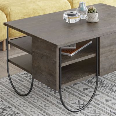 Mourah Norfolk Coffee Table - Dark Coffee - 2 Years Warranty