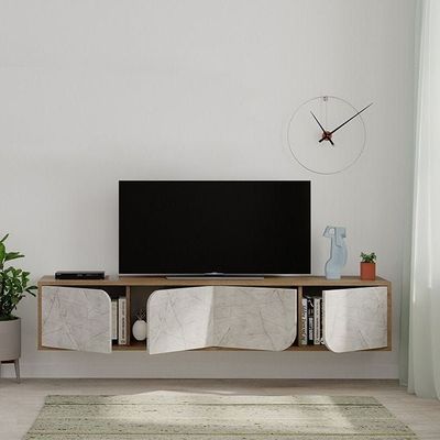 Spark TV Stand Up To 70 Inches With Storage - Hitit/Lagina - 2 Years Warranty