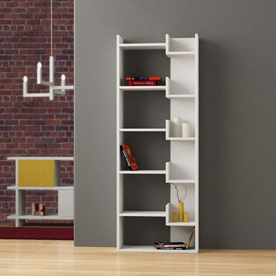 Oppa Bookcase - White - 2 Years Warranty