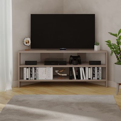 Mourah Thales Tv Stand Up To 43 Inches With Storage - Light Mocha - 2 Years Warranty