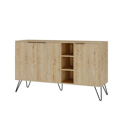 Mourah Clara Console - Oak/Oak - 2 Years Warranty