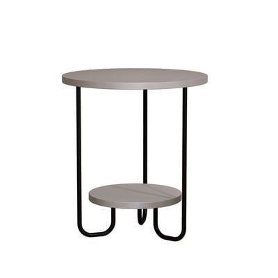 Mourah Corro End Table - Light Mocha  - 2 Years Warranty