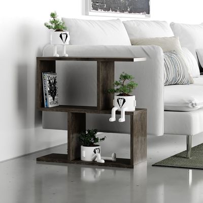 Mourah Homemania End Table - Dark Coffee - 2 Years Warranty