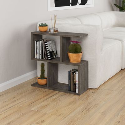 Mourah Homemania End Table - Dark Coffee - 2 Years Warranty