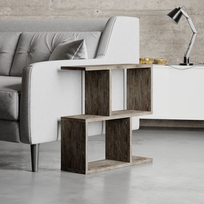 Mourah Homemania End Table - Dark Coffee - 2 Years Warranty