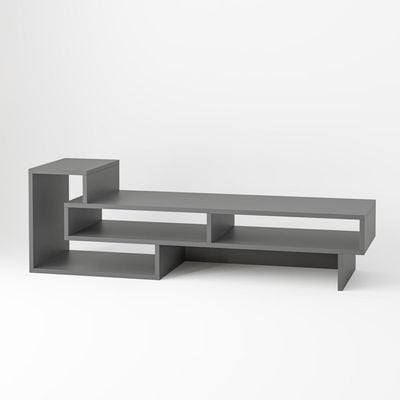 Mourah Tetra Tv Stand Up To 43 Inches With Storage - Anthracite - 2 Years Warranty