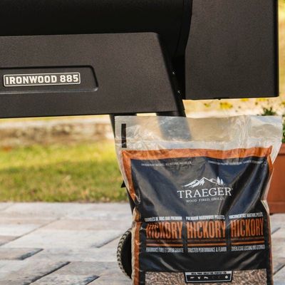 Traeger Hickory Wood Pellets - 9 kg