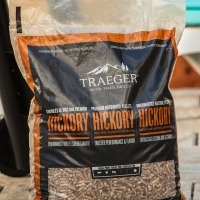 Traeger Hickory Wood Pellets - 9 kg