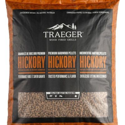 Traeger Hickory Wood Pellets - 9 kg