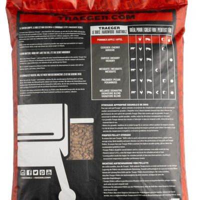 Traeger Apple Wood Pellet - 9 kg