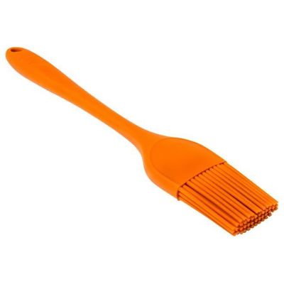 BBQ Grilling Accessories Silicone Basting Brush, Orange
