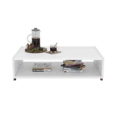 Kipp Coffee Table Walnut  White 94x60x28cm