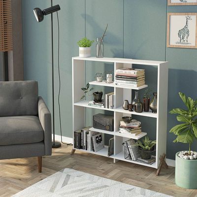 Kipp Bookcase White