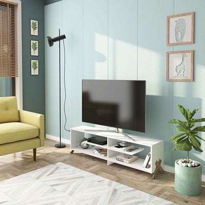 Tars Modern Tv Unit White