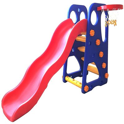 2-In-1 Slide And Basketball Hoop Set