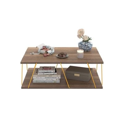 Modern Tars Coffee Table Multicolour 90 x 60 x 30cm