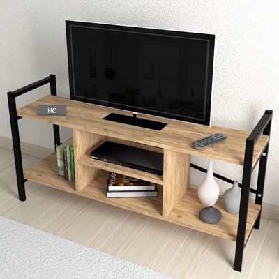 Gila Tv Stand Brown/Black 120x61x35cm