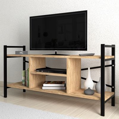 Gila Tv Stand Brown/Black 120x61x35cm