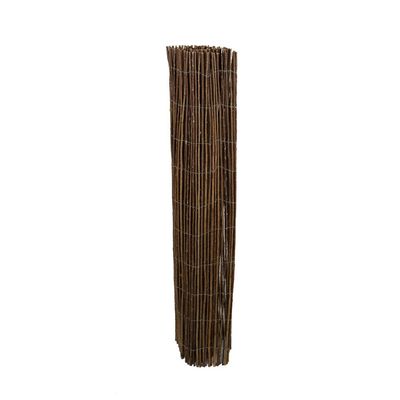 Natural Bamboo Window Shades And Room Divider Foldable Privacy Screen Rattan Fabric Room Partitions Reed Fencing For Privacy in Balcony