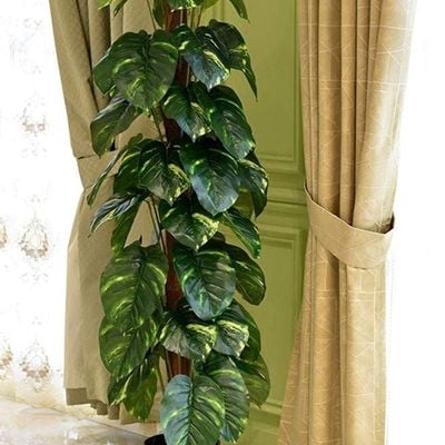 Nearly Natural Artificial Palm Plant Green/Brown/Black 160cm