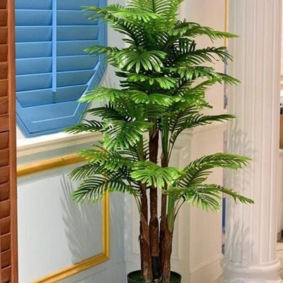 Artificial Kwai Bamboo Plant Green/Black 160x80cm