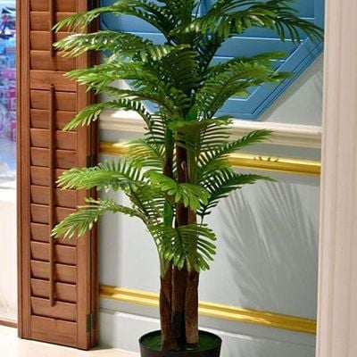 Artificial Kwai Bamboo Plant Green/Black 160x80cm