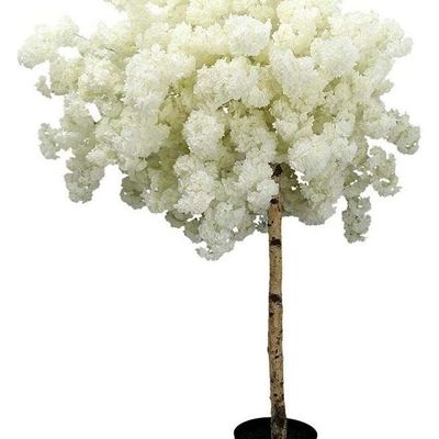 Artificial Cherry Blossom Tree White 210cm