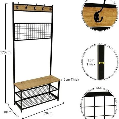 Heavy Duty Coat Rack Multicolour