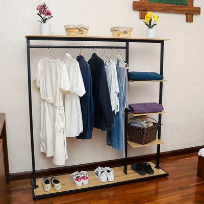 Metal rack closet organizer sale