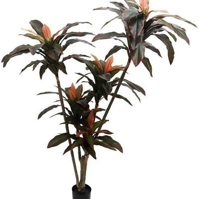 Artificial Cordyline Fruticosa Plant Multicolour