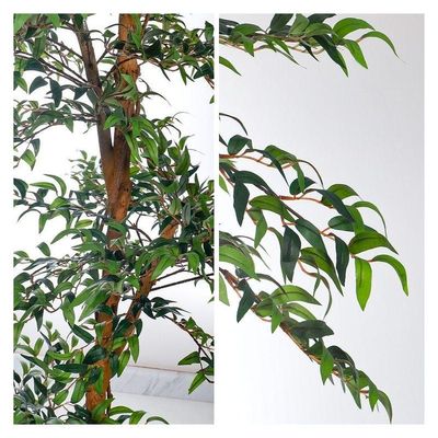 Nearly Natural Artificial Ficus Plant 2 Meter Tall