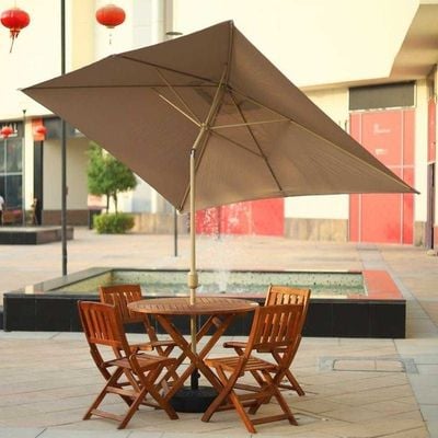 Waterproof Parasol Umbrella With Base