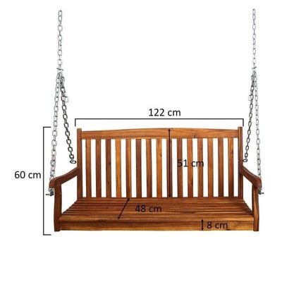 Patio Hammock Hanging Swing Bench Seat