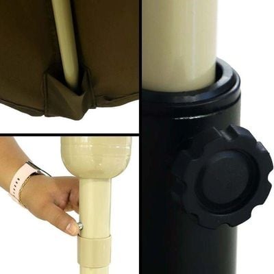 Waterproof Parasol Umbrella With Base