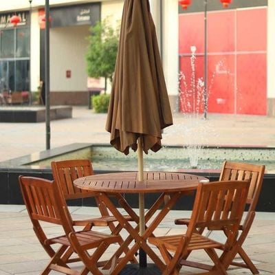 Waterproof Parasol Umbrella With Base